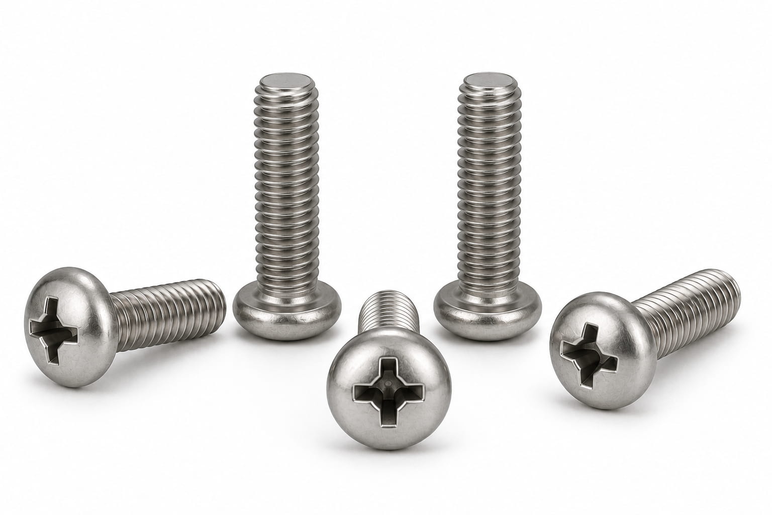 Pan head screws